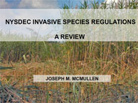 NYSDEC Invasive Species Regulations